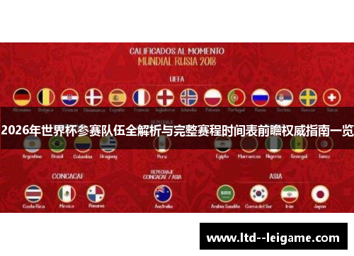 2026年世界杯参赛队伍全解析与完整赛程时间表前瞻权威指南一览